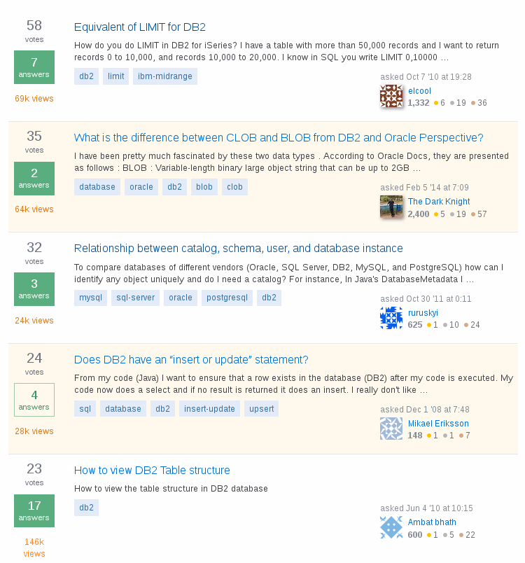 Featured image of post Learn DB2 and dashDB with Stack Overflow