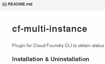 Featured image of post Write Your Own CLI Plugins for Bluemix Cloud Foundry