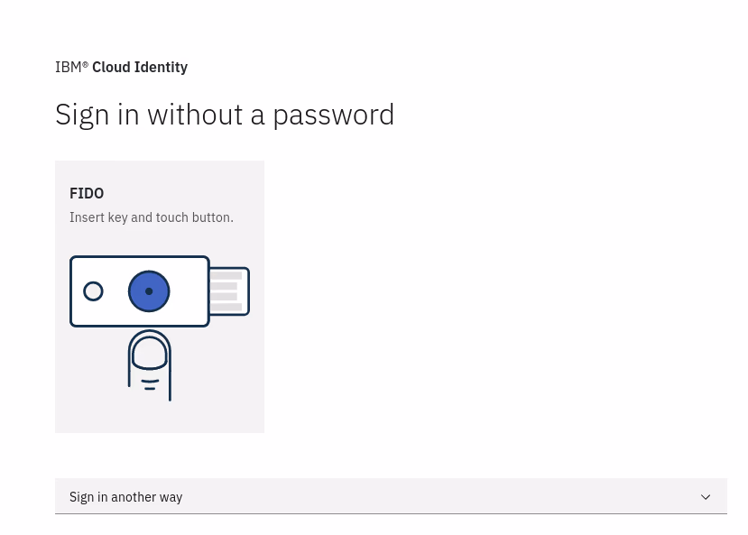 Featured image of post My passwordless app on IBM Cloud thanks to FIDO2