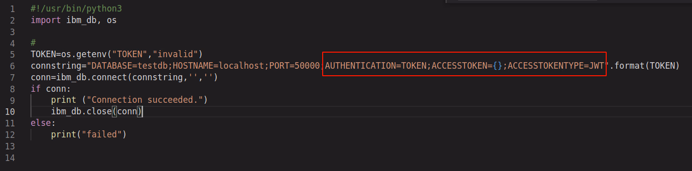 Featured image of post JWT token authentication in Db2 runtimes like Python or Node.js