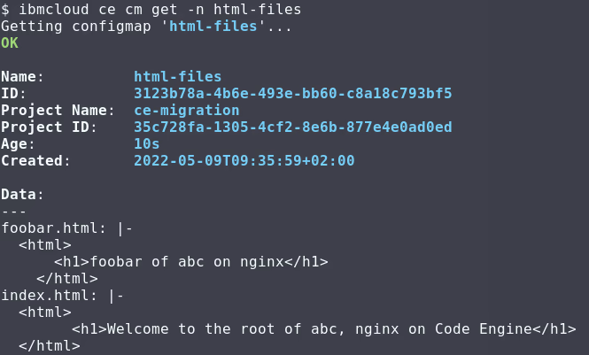 Featured image of post A simple nginx deployment on IBM Cloud Code Engine