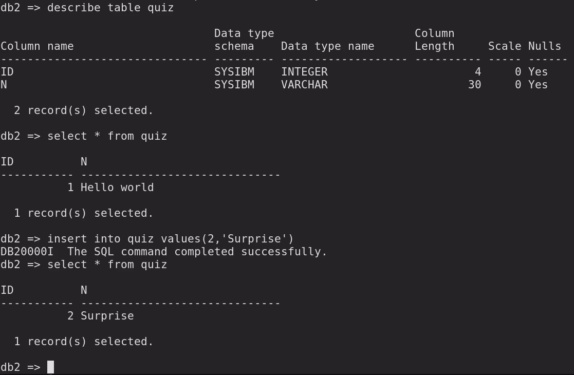 Featured image of post A look at local external tables in Db2