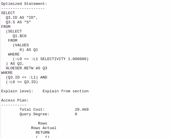Featured image of post DB2 Battle: Optimization Profile vs. Statement Concentrator (Part 1)