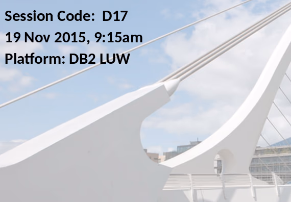 Featured image of post IDUG 2015 in Dublin: A week with friends