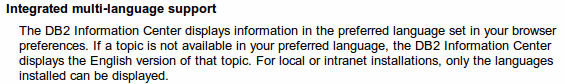 Featured image of post Basics: Multi-language support in DB2 Information Center