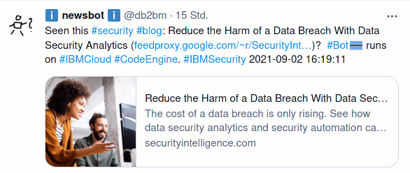 Featured image of post Serverless Twitter Bot using IBM Cloud